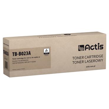 Actis Tonerpatron TB-B023A (erstatning Brother TN-B023; Standard; 2000 sider; sort)