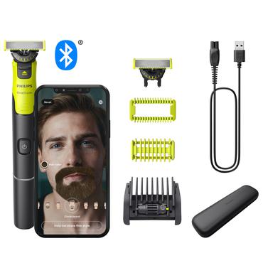 Philips OneBlade 360 QP4631 - trimmer - limegr&ouml;n/kolgr&aring;