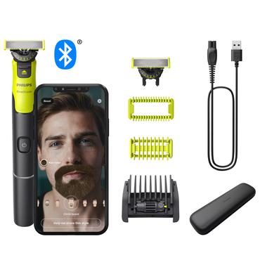 Philips OneBlade 360 QP4631 - trimmer - limegr&ouml;n/kolgr&aring;