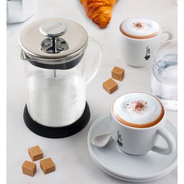 Bialetti 4410 Mælkeskummer og varmeapparat Handheld electric milk frother Sort, Transparent