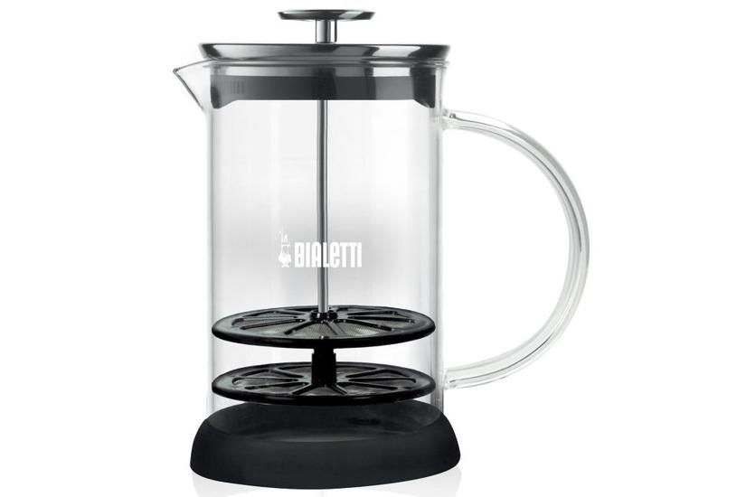 Bialetti 4410 M&aelig;lkeskummer og varmeapparat Handheld electric milk frother Sort, Transparent