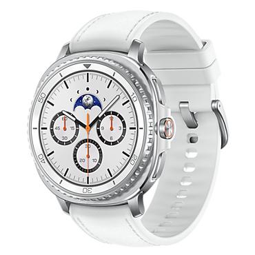 Samsung Galaxy Watch 8 Classic 3,3 cm (1.3") AMOLED 46 mm Digital 438 x 438 pixel Berøringsskærm 4G Sølv Wi-Fi GPS (satellit)