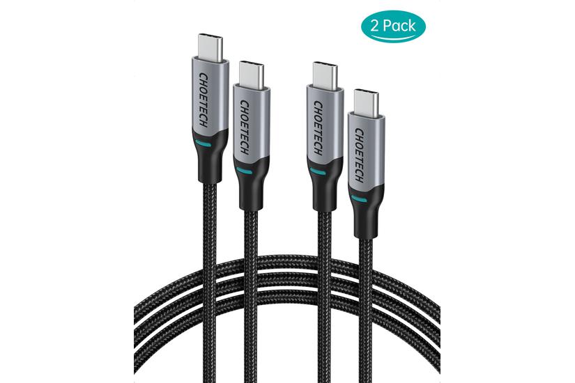 Choetech XCC-1052 USB-kabel USB 2.0 1,8 m USB C Sort