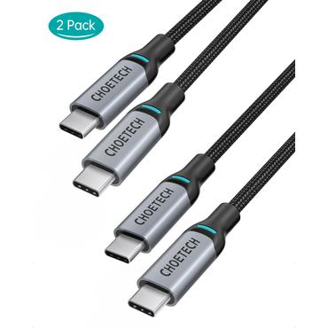 Choetech XCC-1052 USB-kabel USB 2.0 1,8 m USB C Sort