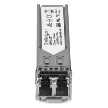 StarTech.com 10 pack HPE J4858C Compatible SFP Module, 1000BASE-SX, 1GbE Multi Mode (MMF) Fiber Optic Transceiver, 1 Gigabit Ethernet SFP, LC Connector, 550m, 850nm, DDM, HPE 1400, 1700, 1820