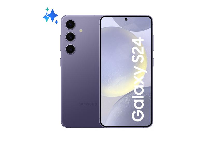 Samsung Galaxy S24 - koboltviolett - 5G pekskärmsmobil - 256 GB - GSM