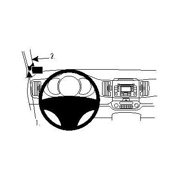 Brodit ProClip Left mount - beslag til montering