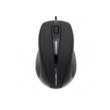 Esperanza EM102K - mus - USB - sort