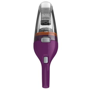 Black & Decker NVC115W handheld vacuum Grey  Purple Bagless