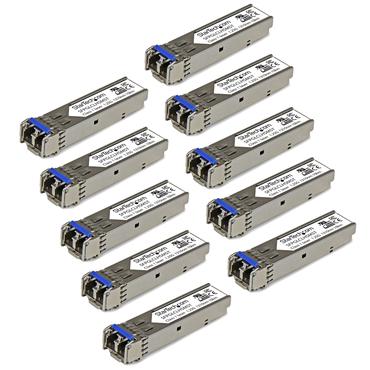 StarTech.com Cisco GLC-LH-SM Compatible SFP Module, 1000BASE-LX/LH, 1GbE SMF Optic Transceiver, LC Connector, 10km, 1310nm Cisco Firepower, ASR920, IE2000 Mini GBIC Transceiver 1GE SFP