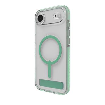 ZAGG Santa Cruz Snap Kickstand mobiltelefon etui 16,5 cm (6.5") Cover Gr&oslash;n, Transparent