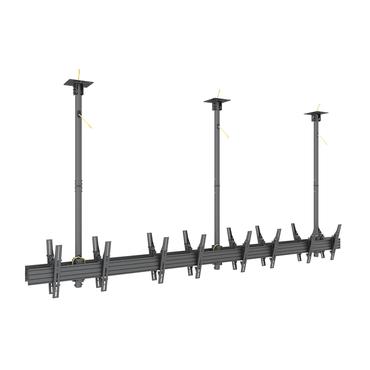 Multibrackets M Ceiling Mount Pro MBC4X1U2 monteringssats - f&ouml;r 8 LCD-bildsk&auml;rmar - svart