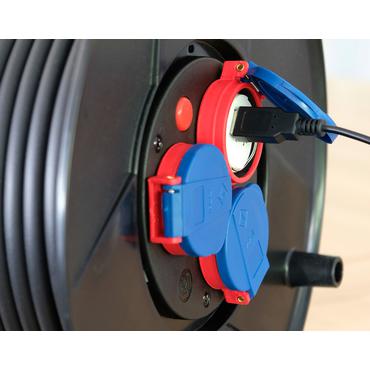 Brennenstuhl Steckdoseneinsatz Schuko mit USB 2.4