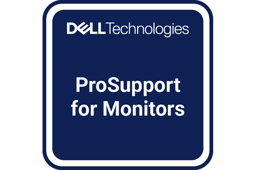 Dell Uppgradera fr&aring;n 3 &Aring;r Basic Advanced Exchange till 3 &Aring;r ProSupport for monitors - ut&ouml;kat serviceavtal - 3 &aring;r - leverans