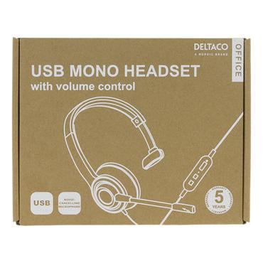 DELTACO Office DELO-0650 - headset
