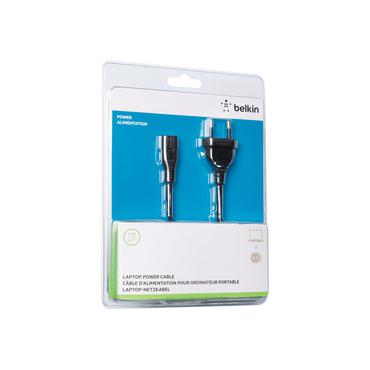 Belkin - strömkabel - power IEC 60320 C7 till Eurokontakt - 1.8 m