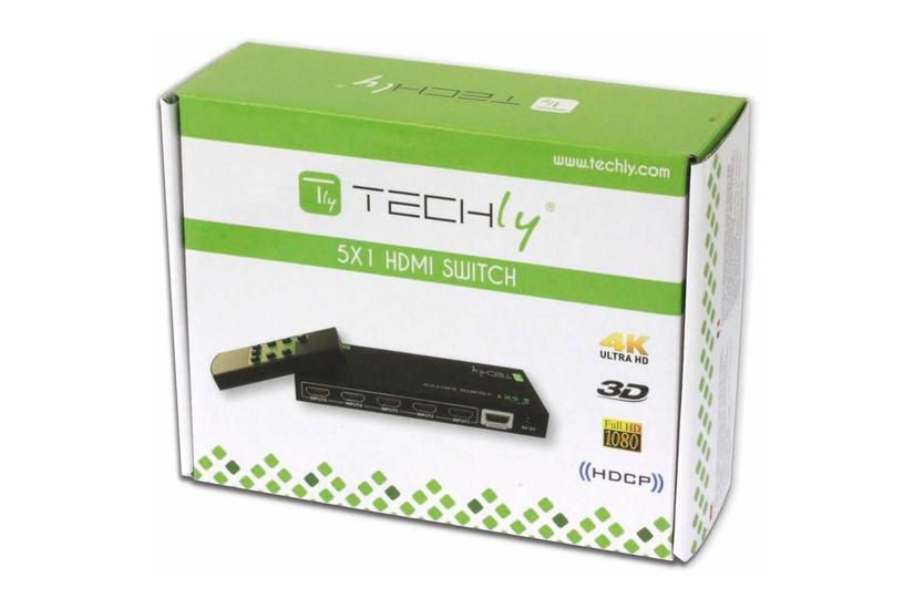 Techly IDATA HDMI-4K51 video-switch