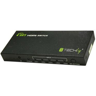Techly IDATA HDMI-4K51 video-switch