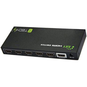 Techly IDATA HDMI-4K51 video-switch