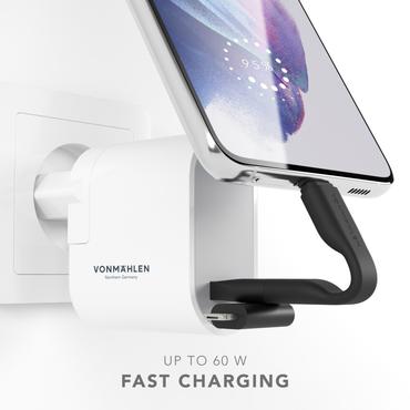 Vonm&auml;hlen High Six USB C Sort, Rustfrit st&aring;l