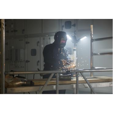 Brennenstuhl 1173700008 arbejdslys Sort, Sølv LED 100 W