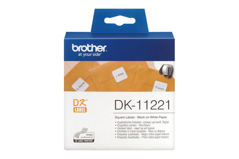 Brother DK-11221 - etiketter - 1000 etikett (er) - 23 x 23 mm