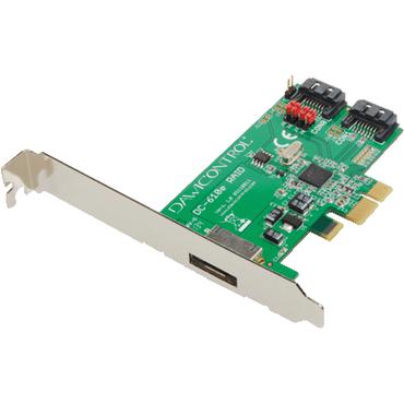 Dawicontrol DC 600e RAID - styreenhed til lagring (RAID) - SATA 6Gb/s - PCIe 2.0 x1
