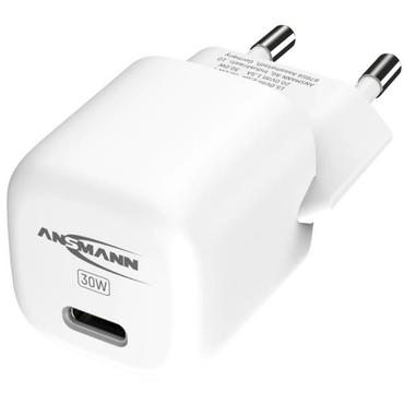 Ansmann 1001-0154 oplader til mobil enhed Universel Hvid USB Hurtig opladning Indendørs