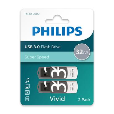 Philips FM32FD00D Vivid Edition 3.0 - USB flash-enhet - 32 GB