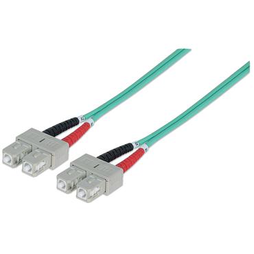 Intellinet 751025 InfiniBand og fiberoptisk kabel 1 m SC Turkisfarve