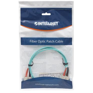 Intellinet 751025 InfiniBand og fiberoptisk kabel 1 m SC Turkisfarve