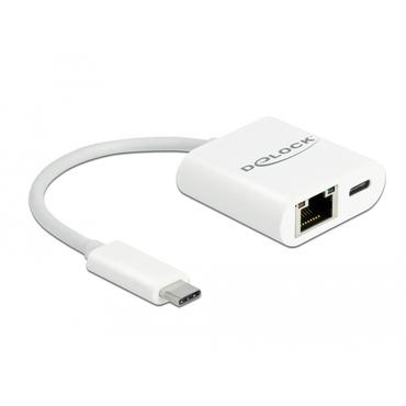 Delock - n&auml;tverksadapter - USB-C 3.2 Gen 1 - Gigabit Ethernet x 1