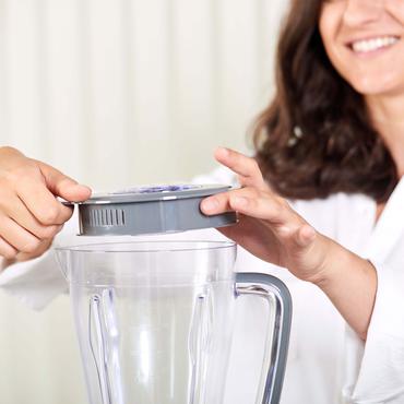 BLACK+DECKER Jar Blender 500W White