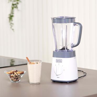 BLACK+DECKER Jar Blender 500W White
