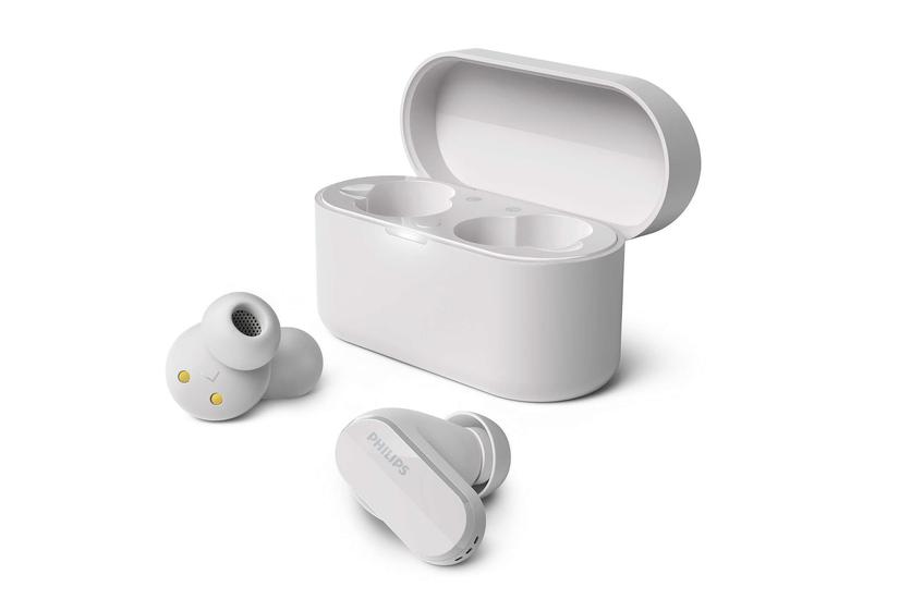 Philips TAT3508WT - ægte trådløse øretelefoner med mik.