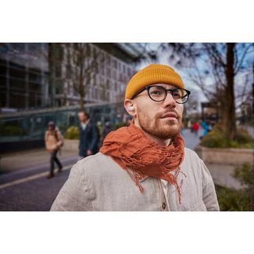 Philips TAT3508WT - ægte trådløse øretelefoner med mik.