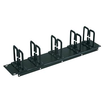 Eaton Tripp Lite Series Rack Enclosure Cabinet Horizontal Cable Ring Flexible 2URM - kabelh&aring;llarsats f&ouml;r rack - 2U
