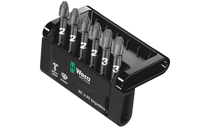 Wera Bit-Check skruetr&aelig;kker bit 6 stk