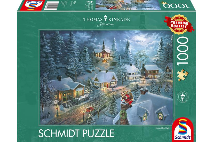 Schmidt Spiele 57529 puslespil 1000 stk Jul