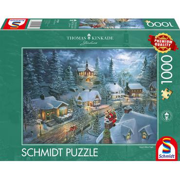 Schmidt Spiele 57529 puslespil 1000 stk Jul