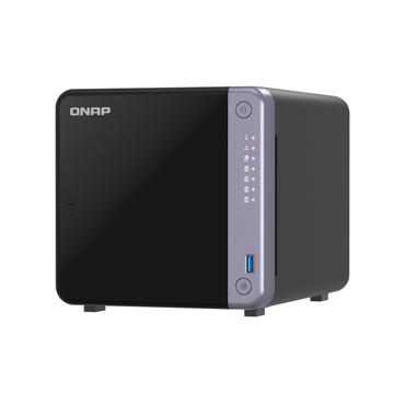 QNAP TS-432X-4G 24TB WD Red Plus NAS-Bundle NAS inkl. 2x 12TB WD Red Plus 3.5 Zoll SATA Festplatte