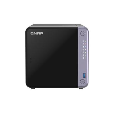 QNAP TS-432X-4G 24TB WD Red Plus NAS-Bundle NAS inkl. 2x 12TB WD Red Plus 3.5 Zoll SATA Festplatte