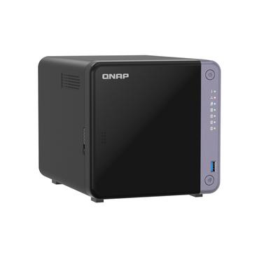QNAP TS-432X-4G 24TB WD Red Plus NAS-Bundle NAS inkl. 2x 12TB WD Red Plus 3.5 Zoll SATA Festplatte