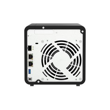 QNAP TS-432X-4G 24TB WD Red Plus NAS-Bundle NAS inkl. 2x 12TB WD Red Plus 3.5 Zoll SATA Festplatte