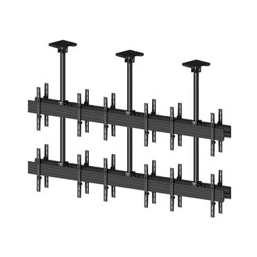 Multibrackets M Pro MBC3X2U2 monteringssats - för 12 LCD-bildskärmar - svart