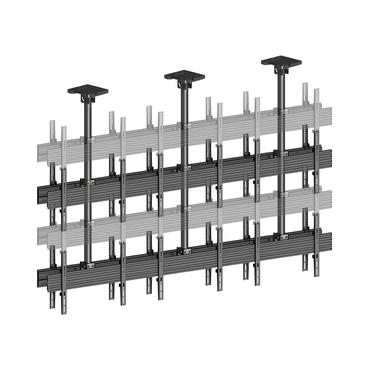 Multibrackets M Pro MBC3X2U2 monteringssats - för 12 LCD-bildskärmar - svart