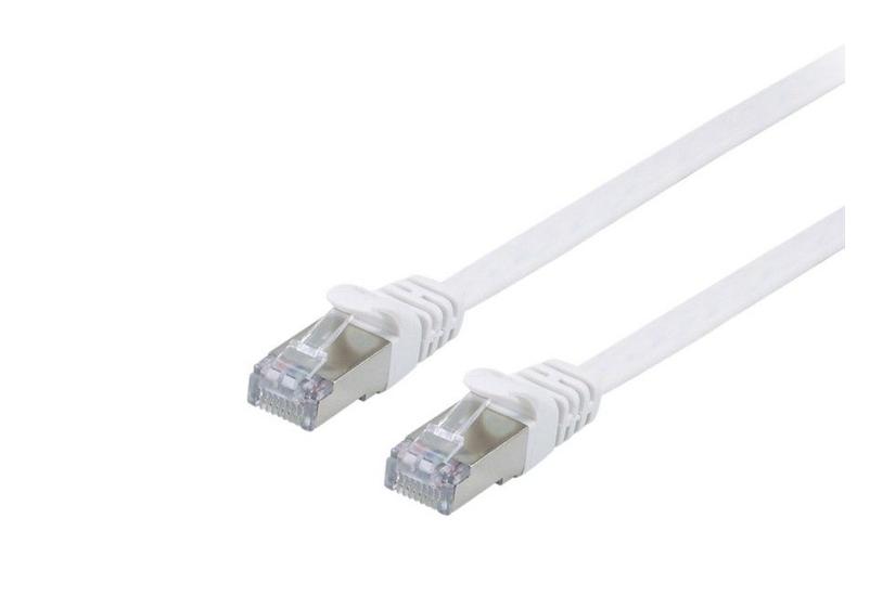 Equip 607610 netværkskabel Hvid 1 m Cat6a U/FTP (STP)