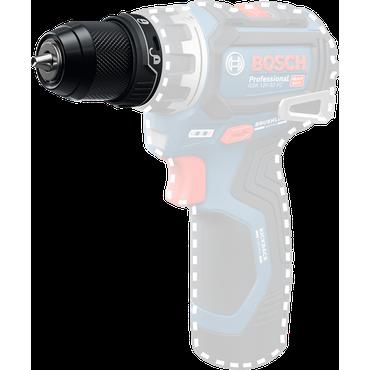 FlexiClick-Bohrfutteraufsatz GFA 12-M Professional (schwarz, für 12V FlexiClick-Werkzeuge und Winkelaufsatz PRO GFA 12-W)