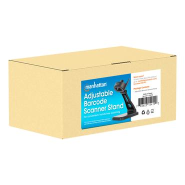 Manhattan 154192 holder Passiv holder Stregkodescanner Sort