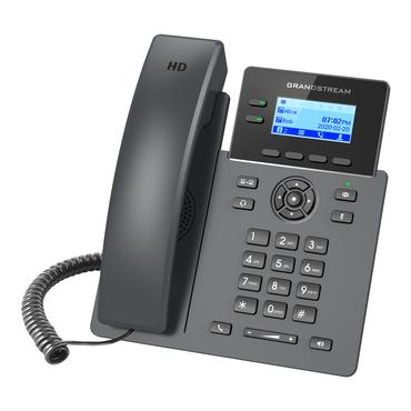 Grandstream Networks GRP2602P IP-telefon Sort 2 Linier LCD